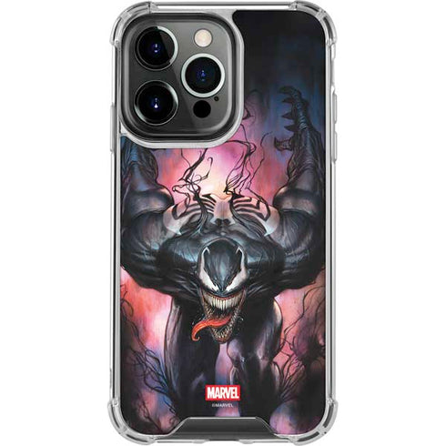 Marvel Venom Absolute Carnage by Adi Granov iPhone 15 Pro Max Clear Case